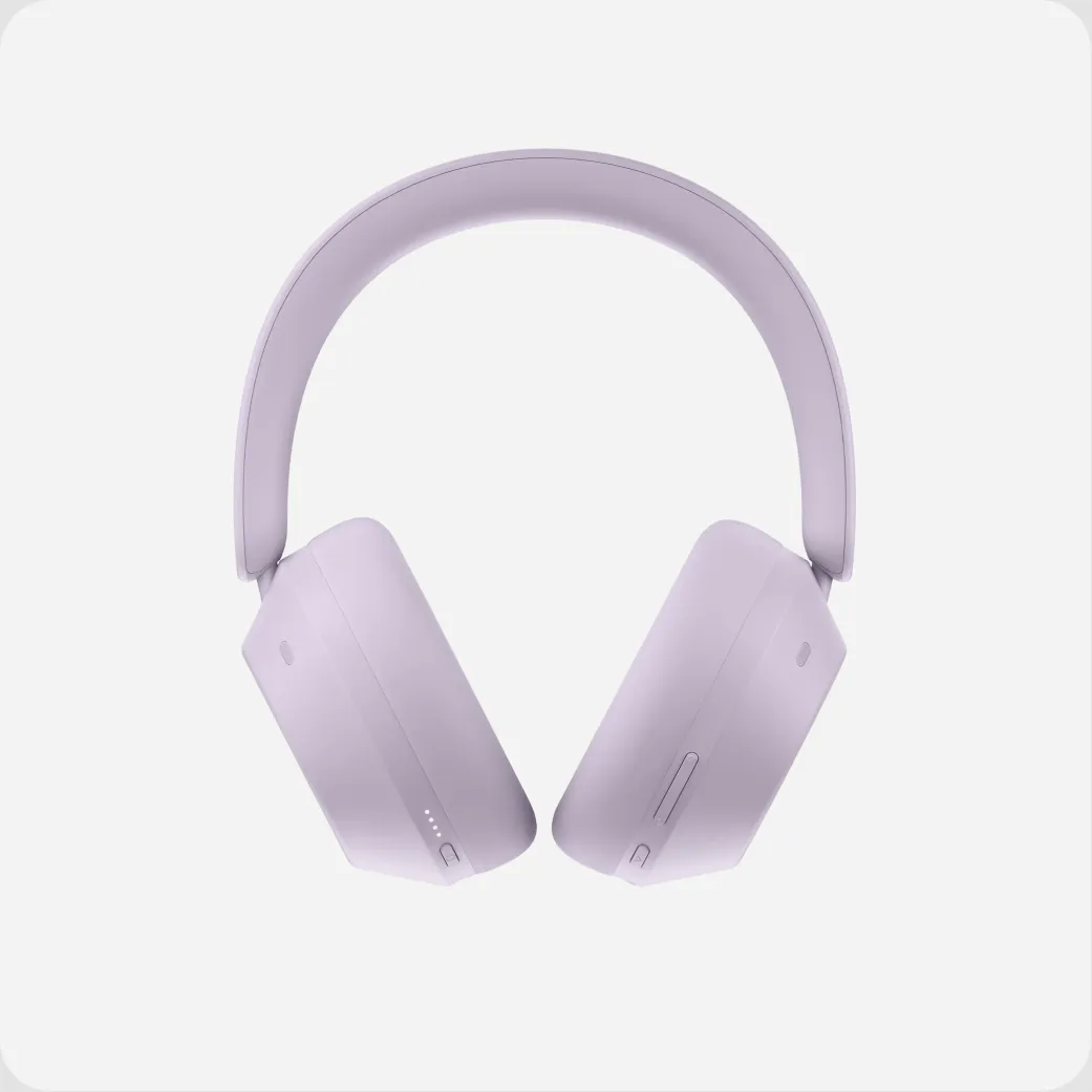 Лавандовые беспроводные наушники COMMO Etude