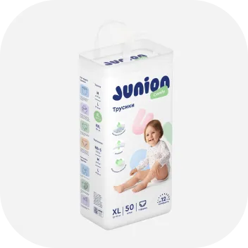 Упаковка подгузников-трусиков Junion Comfy